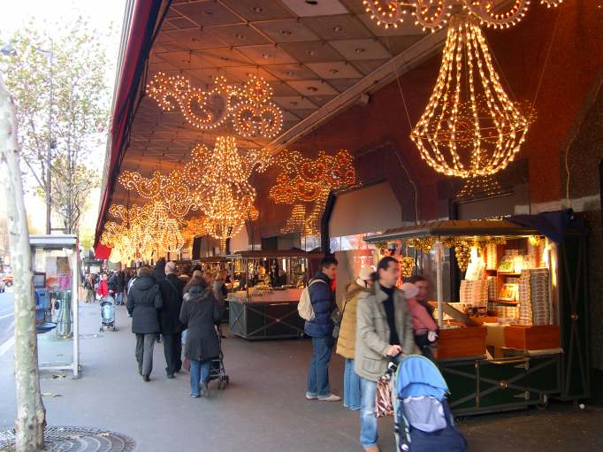  Echoppes extérieures d'un grand magasin